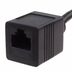 kenable Network CAT5e UTP Ethernet RJ45 Extension Male Female Cable 3m BLACK