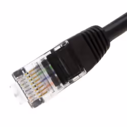 kenable Network CAT5e UTP Ethernet RJ45 Extension Male Female Cable 3m BLACK
