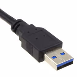 kenable USB 3.0 24AWG High Speed Extension Cable Type A Male to Female BLACK 0.5m