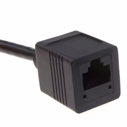 kenable Network CAT6 UTP Ethernet RJ45 Extension Male Female Cable Black  5m