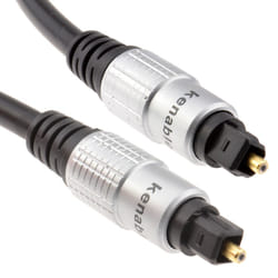 kenable Pure TOS Link TOSLink Optical Digital Audio Cable HQ 6mm Lead  1.8m