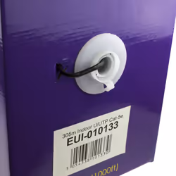kenable Indoor CAT5e U UTP COPPER Ethernet Network SOLID Cable Reel 24AWG Eca 305m Grey