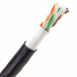 kenable Premium External CAT6 Outdoor COPPER Ethernet Network Cable Reel with Gel 100m