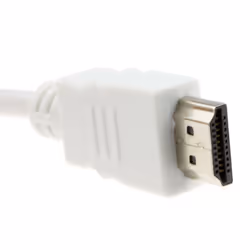 kenable HDMI Digital to SVGA 15 Pin Analogue with Audio Converter Adapter White 1080P