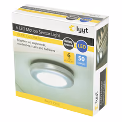 LED PIR Motion Sensor Under Cupboard Wardrobe Magnetic Stick On Light