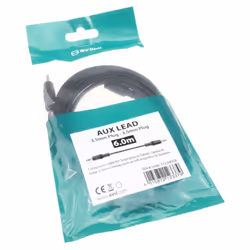 3.5mm Male Audio Jack Plug to Plug Stereo Mini AUX Cable  6m
