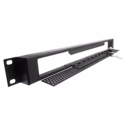 kenable Security Steel Mesh Panel for 19 Inch Rack Networking Data Cabinets Lockable 1U