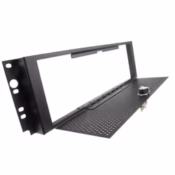 kenable Security Steel Mesh Panel for 19 Inch Rack Networking Data Cabinets Lockable 3U