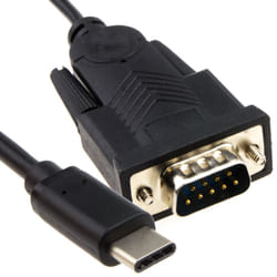 kenable USB Type C to DB9 9 Pin Serial Connection for Com Port FT23R Chip 1m