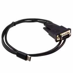kenable USB Type C to DB9 9 Pin Serial Connection for Com Port FT23R Chip 1m