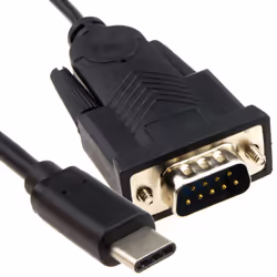 kenable USB Type C to DB9 9 Pin Serial Connection for Com Port FT23R Chip 2m