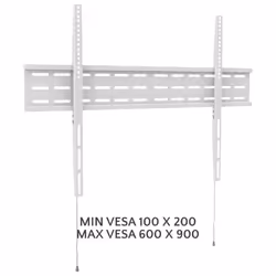 kenable Fixed TV Mount Bracket Low Profile Smart Lock 74 75 80 85inch TV VESA 900 WHITE