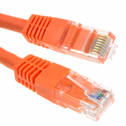 kenable Ethernet Network Cable Cat6 GIGABIT RJ45 COPPER Internet Patch Lead 0.25m Orange