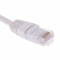 kenable White Network Ethernet RJ45 Cat 5E UTP PATCH LAN COPPER Cable Lead  1m