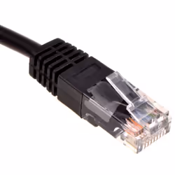 kenable Black Network Ethernet RJ45 Cat 5E UTP PATCH LAN COPPER Cable Lead  1.5m