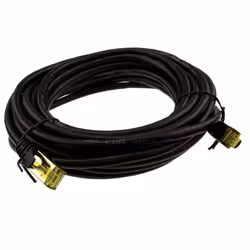 kenable CAT7 600Mhz 10Gig F/FTP Shielded RJ45 Network Ethernet Cable  6m Black