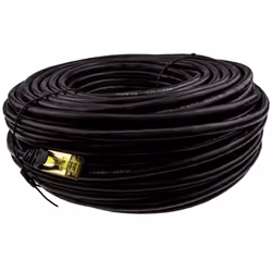 kenable CAT7 600Mhz 10Gig F/FTP Shielded RJ45 Network Ethernet Cable 30m Black