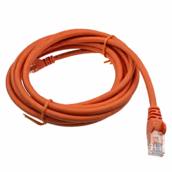 kenable C6 CAT6 CCA UTP RJ45 Ethernet LSZH Networking Cable Orange 3m