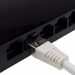 kenable Shielded FTP Network Ethernet RJ45 Cat5E CCA PATCH 26AWG Cable  0.5m 50cm White
