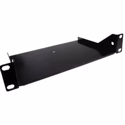 kenable Mini Fixed Cantilever Shelf 1U 150mm Deep Black for 10 inch Data Cabinet Rack