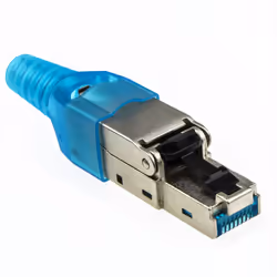 kenable Tool Less Crimp Cat6A RJ45 Ethernet Network Cable End Connector Quick Fit