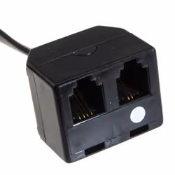 kenable Headset Buddy Training Adapter Twin RJ10 Sockets 4P4C & 4P2C Listen Only Socket