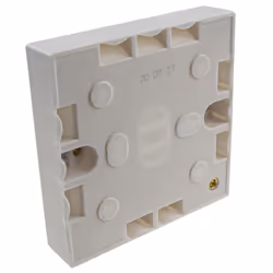 kenable [20 Pack] Surface Mount Back Box Pattress Box 1 Gang 16mm