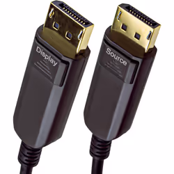Long DisplayPort v1.4 Active Optical Cable AOC HDR 32Gbps 8K 60Hz 4K 120Hz 15m