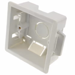 kenable Dry Lining Plasterboard Back Box Pattress Box 1 Gang 35mm [10 Pack]