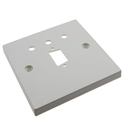 kenable Pre Drilled Mounting Wall Faceplate for SVGA & Phono RCA Audio Panel Mounts