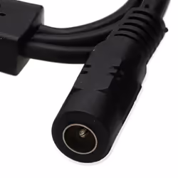 kenable DC Power Splitter 3 way Adapter 2.1mm CCTV 12V PSU to 3 Camera Cable