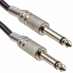 6.35mm 1/4 Jack Mono SPEAKER Cable Guitar Amp Head Cabinet Lead 10m
