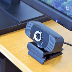 Full HD 1080 HQ USB Webcam with Microphone Working from Home Office Meetings