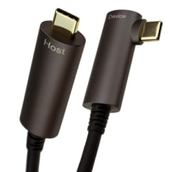 kenable USB C AOC Lightweight Fibre Optic Oculus Link Cable Right Angle Quest 5m Long