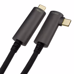 kenable USB C AOC Lightweight Fibre Optic Oculus Link Cable Right Angle Quest 5m Long