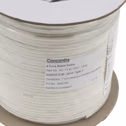kenable 4 Core CCA Signal Cable for Alarm or Intercom Systems 100m White