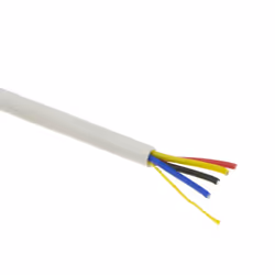 kenable 4 Core CCA Signal Cable for Alarm or Intercom Systems 100m White