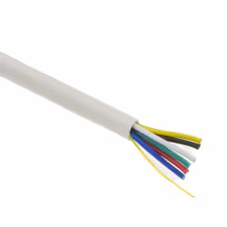 kenable 6 Core CCA Signal Cable for Alarm or Intercom Systems 100m White