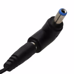 kenable 5.5 x 2.1mm Right Angle Adapter DC Power Female to Male Plug