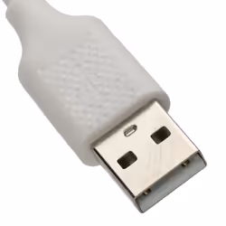 kenable USB C to Type A Fast Charge Charging 22AWG Lead Mobile Phone Cable 0.5m White