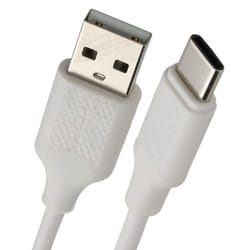 kenable USB C to Type A Fast Charge Charging 22AWG Lead Mobile Phone Cable 1m White