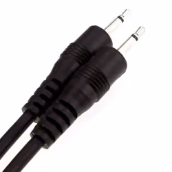 kenable Mono Cable 2.5mm Male to 2.5mm Mono Jack Plug Audio Lead 1m