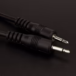 kenable Mono Cable 2.5mm Male to 2.5mm Mono Jack Plug Audio Lead 1m