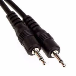 kenable Mono Cable 2.5mm Male to 2.5mm Mono Jack Plug Audio Lead 2m