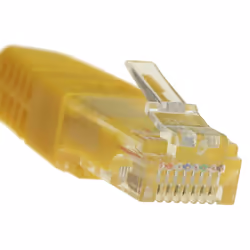 kenable Yellow Network Ethernet RJ45 Cat 5E UTP PATCH LAN COPPER Cable 0.25m