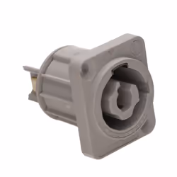 Neutrik Powercon Panel Mount Mains Outlet Solder Chasis NAC3MPB 3 Pin Male