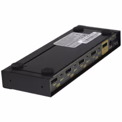 kenable 4 Port DisplayPort KVM Switcher Box 4K 60Hz with Cables & Remote Control Metal