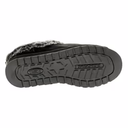 ) Skechers Keepsakes Ice Angel Womens Ladies Mule Slippers Black - 8 (Adults'