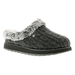 ) Skechers Keepsakes Ice Angel Womens Ladies Mule Slippers Grey UK Size - 4 (Adults'