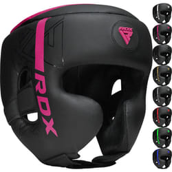 RDX Boxing Headgear  MMA Training  Adjustable Padded Kara Muay Thai He